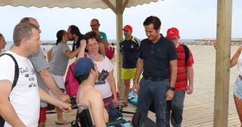 Asprodesa cierra su curso en la playa