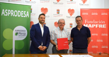 El Ayuntamiento de Vicar suscribe Con Mapfre Y Asprodesa un nuevo convenio para la integración laboral